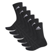 adidas Skarpetki sportowe Crew Cushion czarne - 6 par